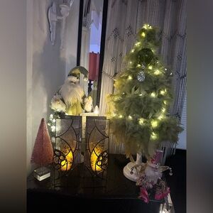 Artisan Made Renaissance Tea-Light Panel Holder Set